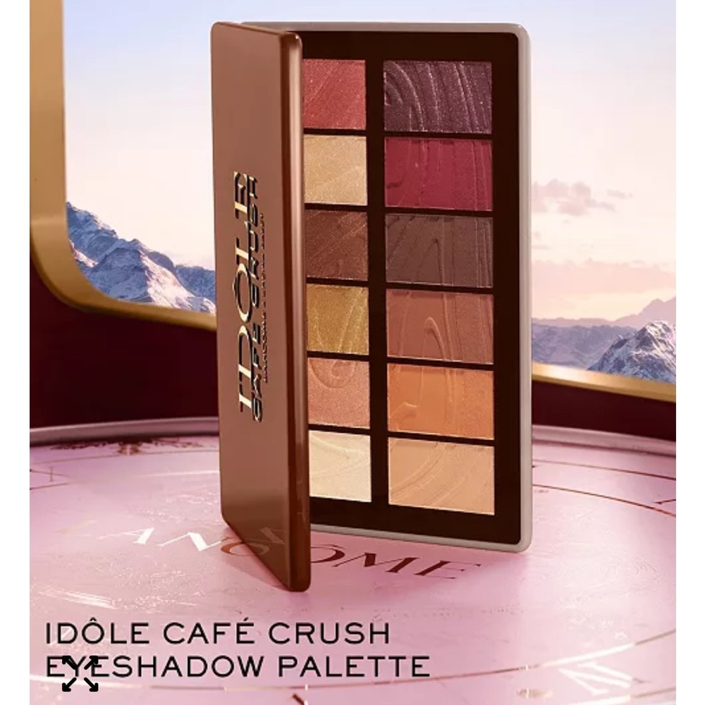 Lancome Idôle Café Crush Eyeshadow Palette - Rich Browns and Warm Golds